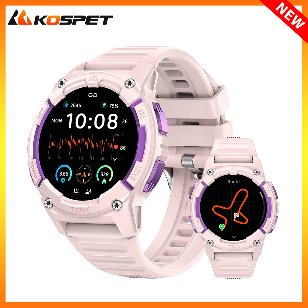 Digital Timer Countdown - KOSPET 탱크 S2 GPS 스마트 워치