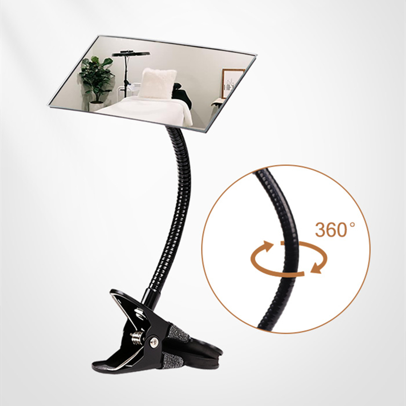 Office Tech Desk - 전문 속눈썹 기술자용 클램프온 거울 360