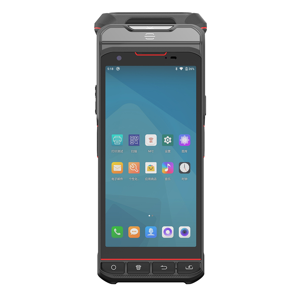 5.5인치 안드로이드 PDA UHF RFID 리더 1D - Barcode Scanner 2D 리뷰 및 가격