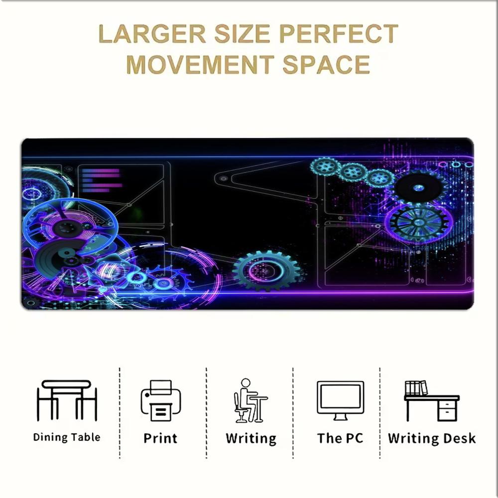 테크 기어 회로 대형 데스크 매트 마우스 패드 마우스  - Office Tech Desk 리뷰 및 가격