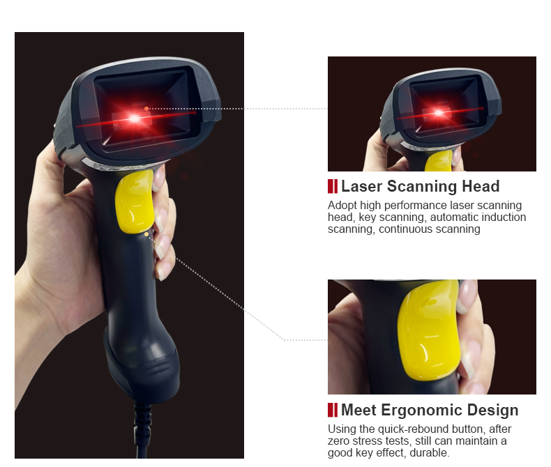 Rakinda 산업용 핸드헬드 1D 2D 32비트 유선 - Barcode Scanner 2D 리뷰 및 가격