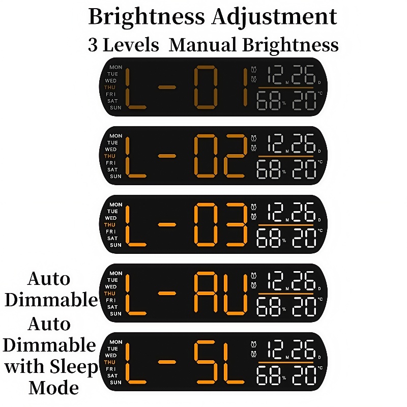 LED 알람 시계 온도 습도 날짜 요일 표시 듀얼 알람 - Digital Timer Countdown 리뷰 및 가격